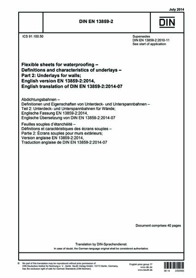 Standards PDF Cover Page