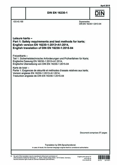 Standards PDF Cover Page