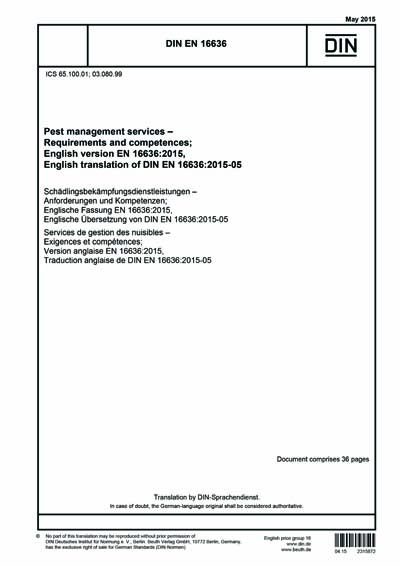 Standards PDF Cover Page