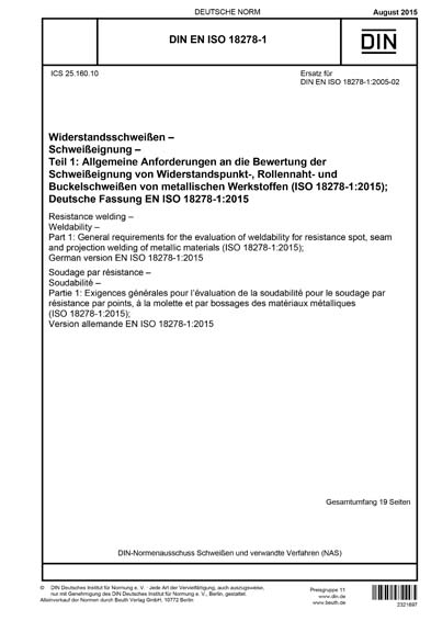 Standards PDF Cover Page
