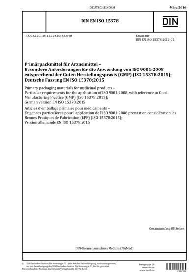 Standards PDF Cover Page