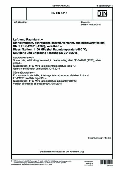 Standards PDF Cover Page