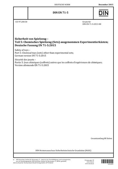 Standards PDF Cover Page