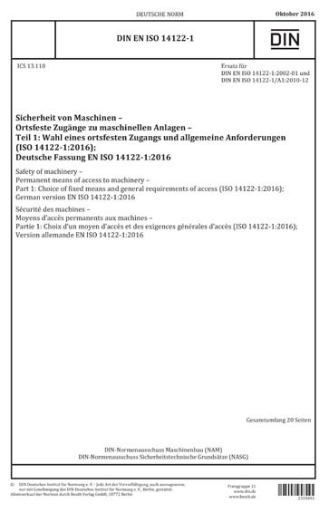 Standards PDF Cover Page