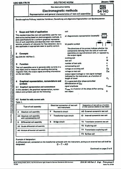 Standards PDF Cover Page
