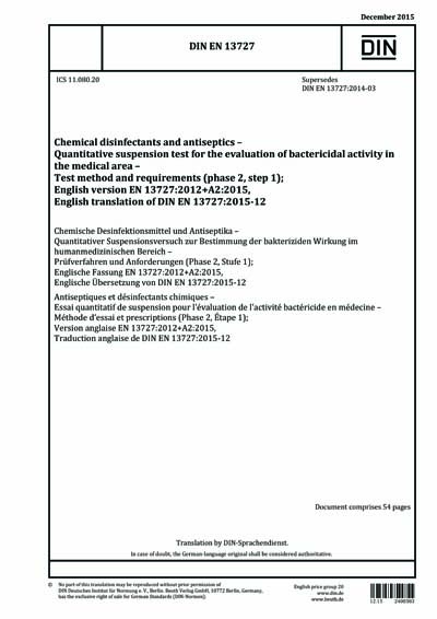 Standards PDF Cover Page
