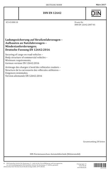 Standards PDF Cover Page