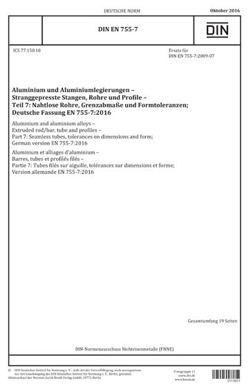 Standards PDF Cover Page