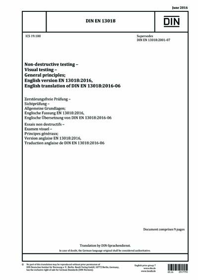Standards PDF Cover Page