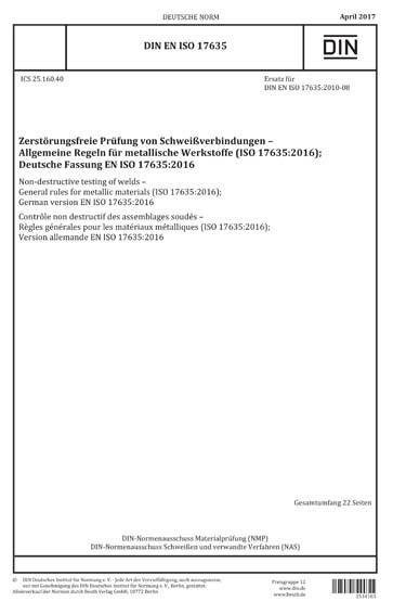 Standards PDF Cover Page