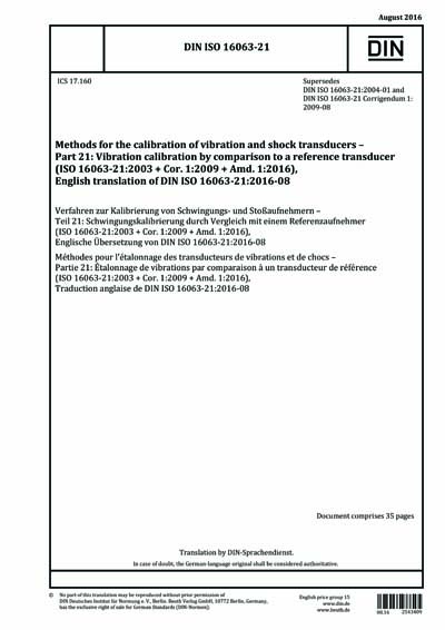 Standards PDF Cover Page