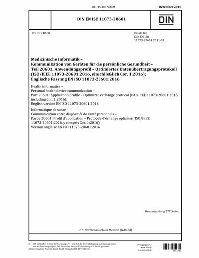 Standards PDF Cover Page