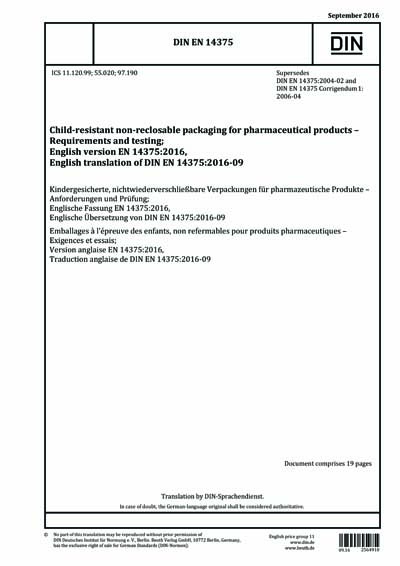 Standards PDF Cover Page
