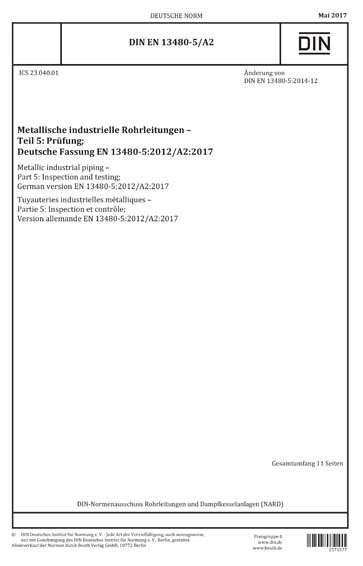 Standards PDF Cover Page