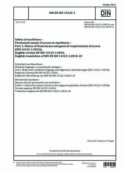 Standards PDF Cover Page