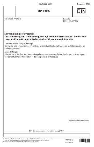 Standards PDF Cover Page