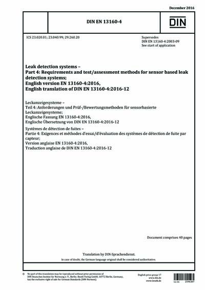 Standards PDF Cover Page