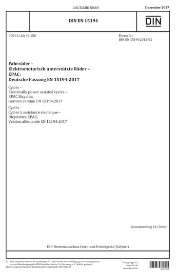 Standards PDF Cover Page