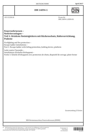 Standards PDF Cover Page