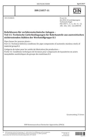 Standards PDF Cover Page