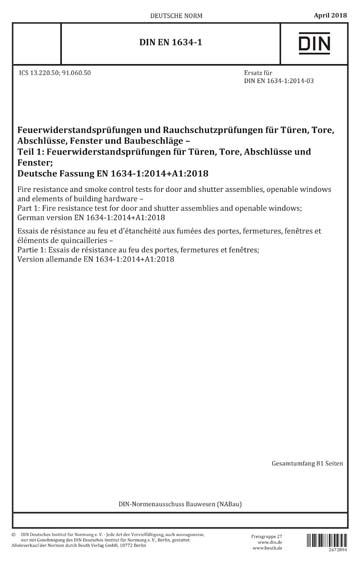 Standards PDF Cover Page