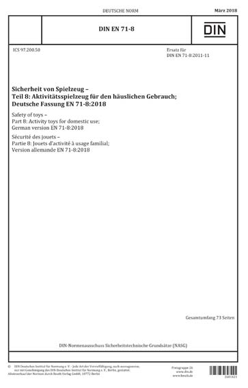 Standards PDF Cover Page