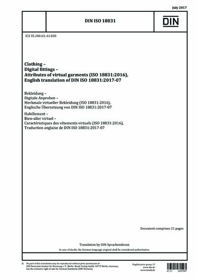 Standards PDF Cover Page
