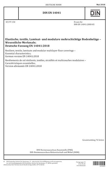 Standards PDF Cover Page