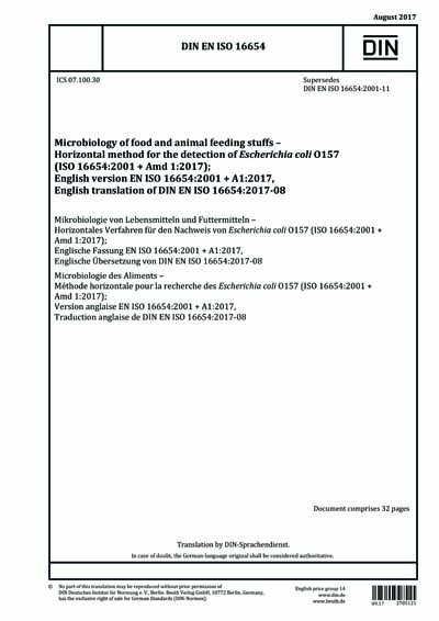 Standards PDF Cover Page