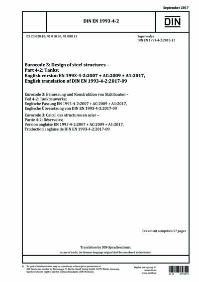 DIN EN 1993-4-2:2017 - Eurocode 3: Design of steel structures - Part 4 ...