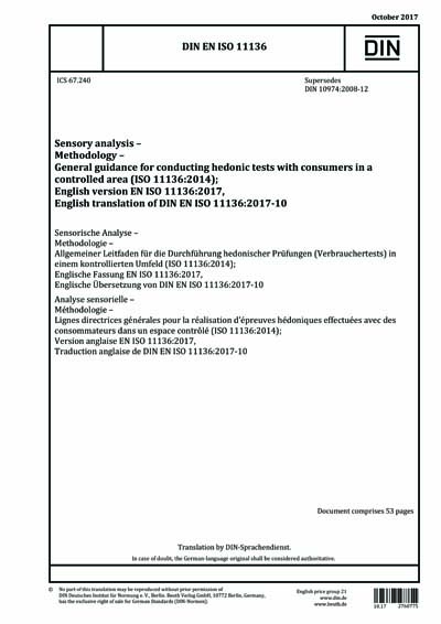 Standards PDF Cover Page