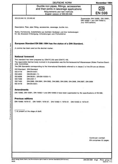 Standards PDF Cover Page