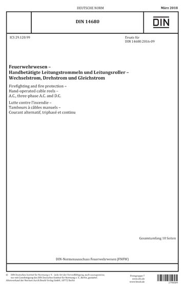 Standards PDF Cover Page