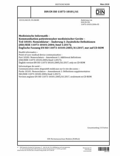 Standards PDF Cover Page