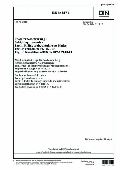 Standards PDF Cover Page