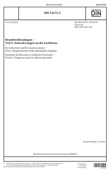 Standards PDF Cover Page