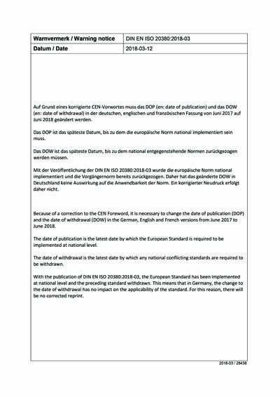 Standards PDF Cover Page