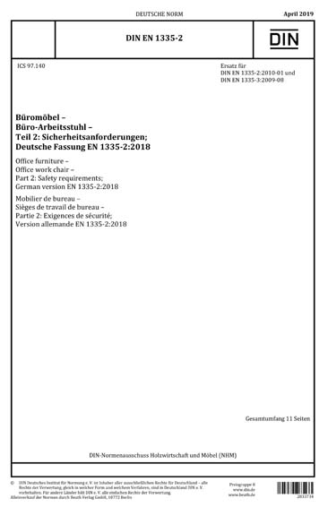 Standards PDF Cover Page