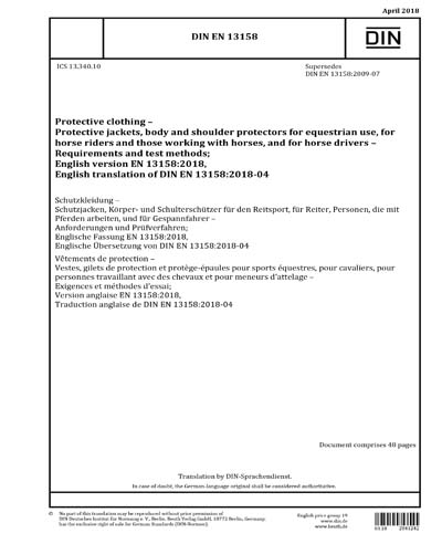 Standards PDF Cover Page
