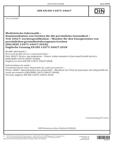 Standards PDF Cover Page
