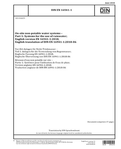 Standards PDF Cover Page