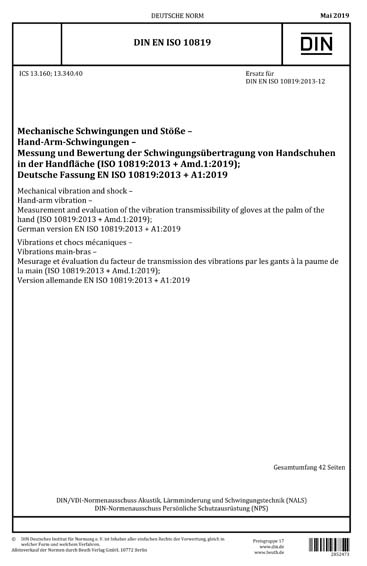 Standards PDF Cover Page