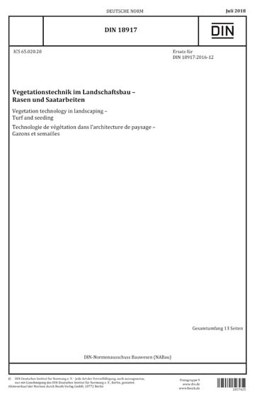 Standards PDF Cover Page