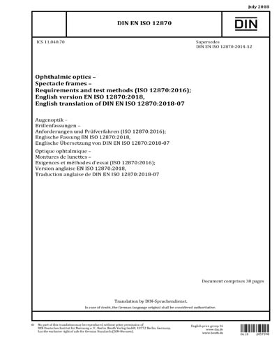 Standards PDF Cover Page