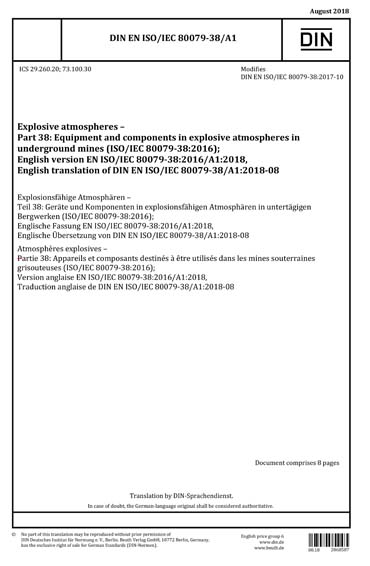Standards PDF Cover Page