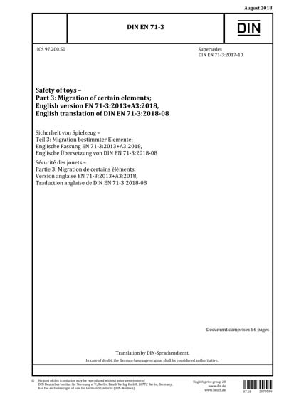 Standards PDF Cover Page