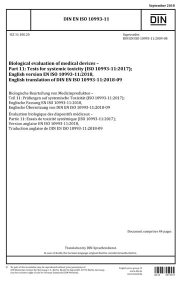 Standards PDF Cover Page