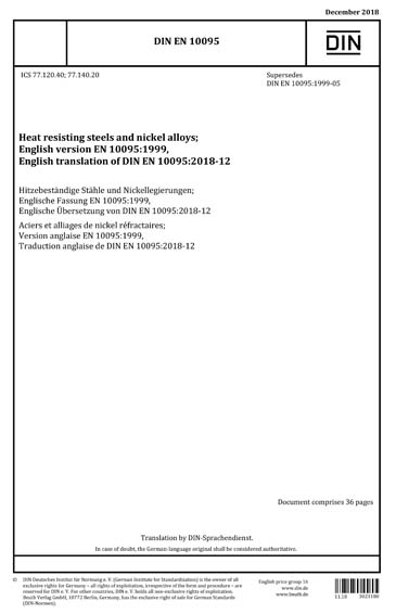 Standards PDF Cover Page