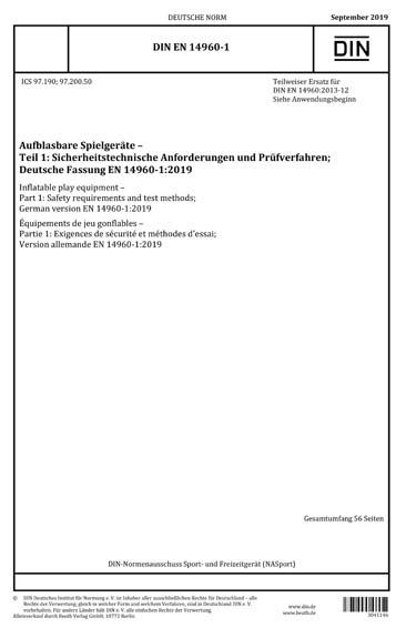 Standards PDF Cover Page