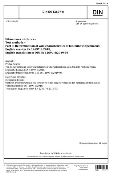 Standards PDF Cover Page